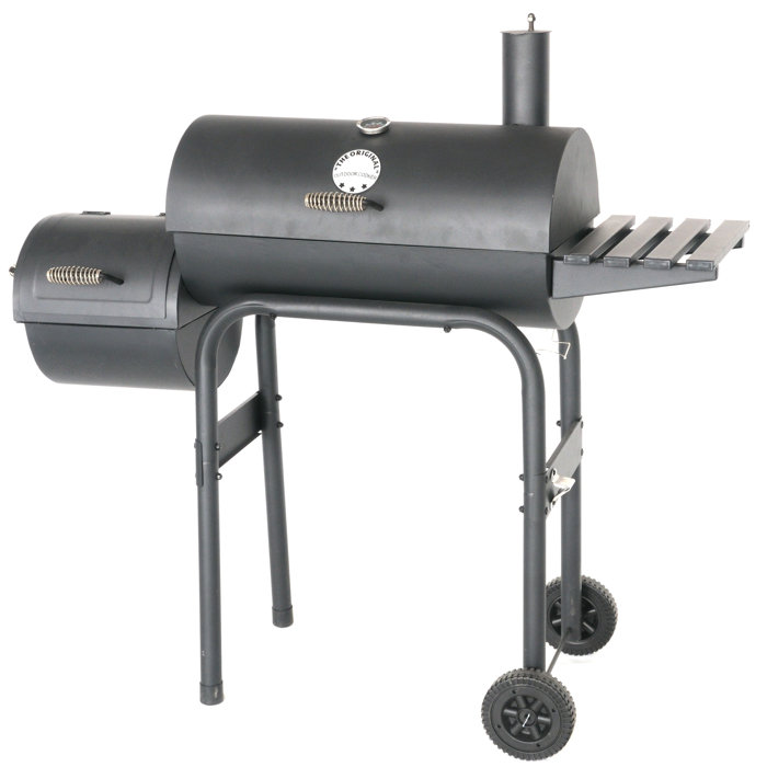 The Original Outdoor Cooker 48" Barrel Charcoal Grill with Smoker